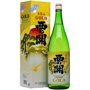 Rượu Sake vảy vàng Nishinoseki Gold Leaf 1,8l