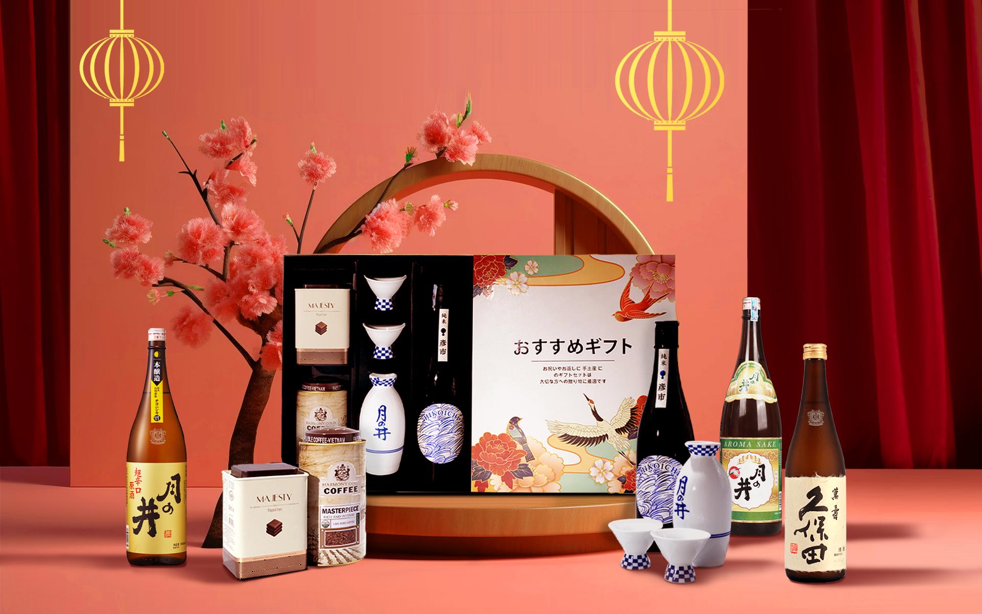 set quà tặng Nhật Bản